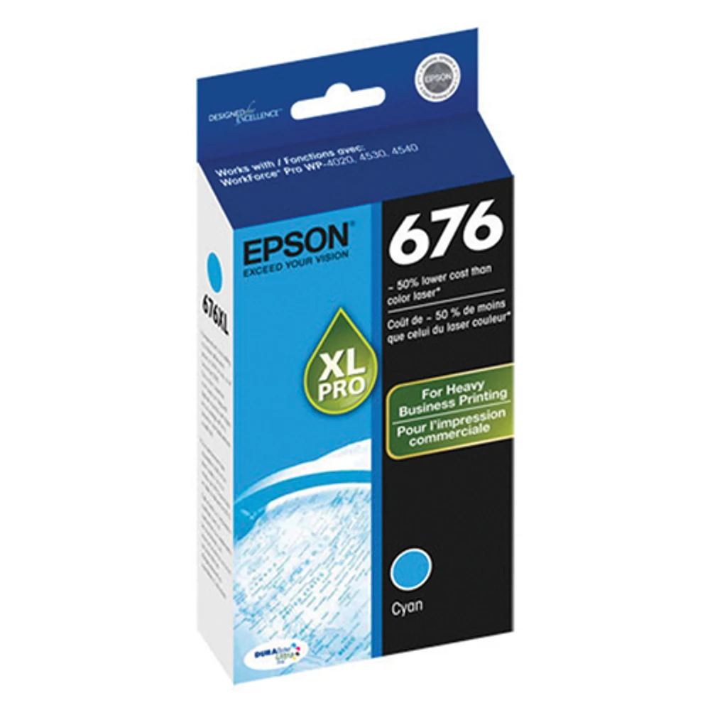 Epson 676XL Cyan Ink (T676XL220-S)