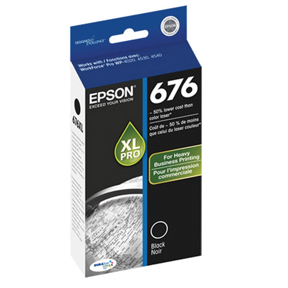 Epson 676XL Black Ink (T676XL120-S)