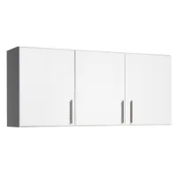 Elite 54" 2-Shelf Wall Cabinet - White