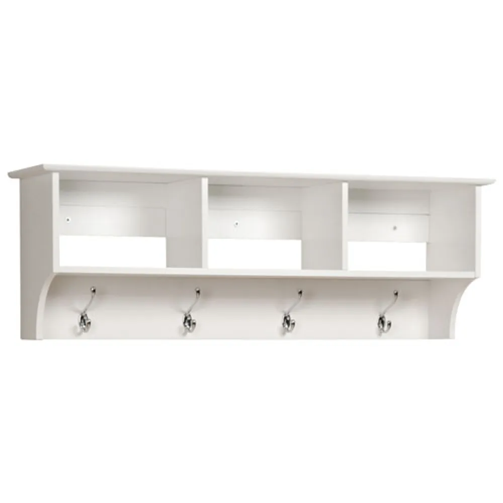 Prepac Entryway Cubbie Shelf (WEC-4816) - White