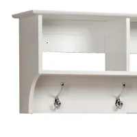 Prepac Entryway Cubbie Shelf (WEC-4816) - White