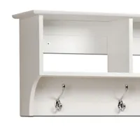 Prepac Entryway Cubbie Shelf (WEC-4816) - White