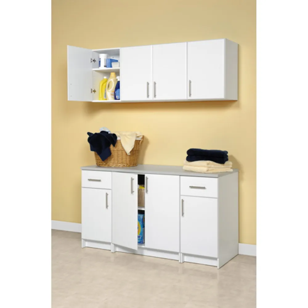 Prepac Elite 32" Stackable Wall Cabinet (WEW-3224) - White