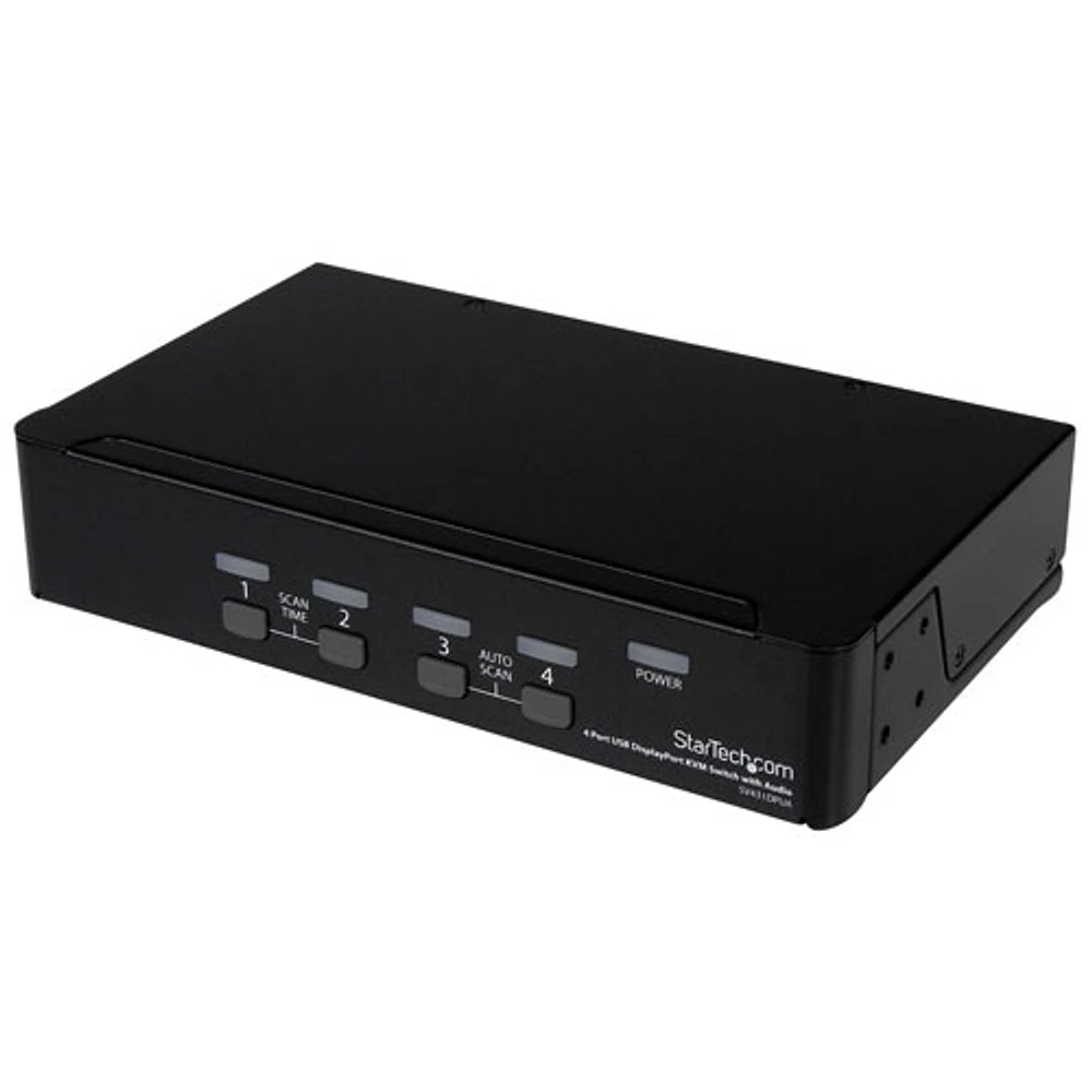 Commutateur KVM à 4 ports DisplayPort USB de StarTech (SV431DPUA)
