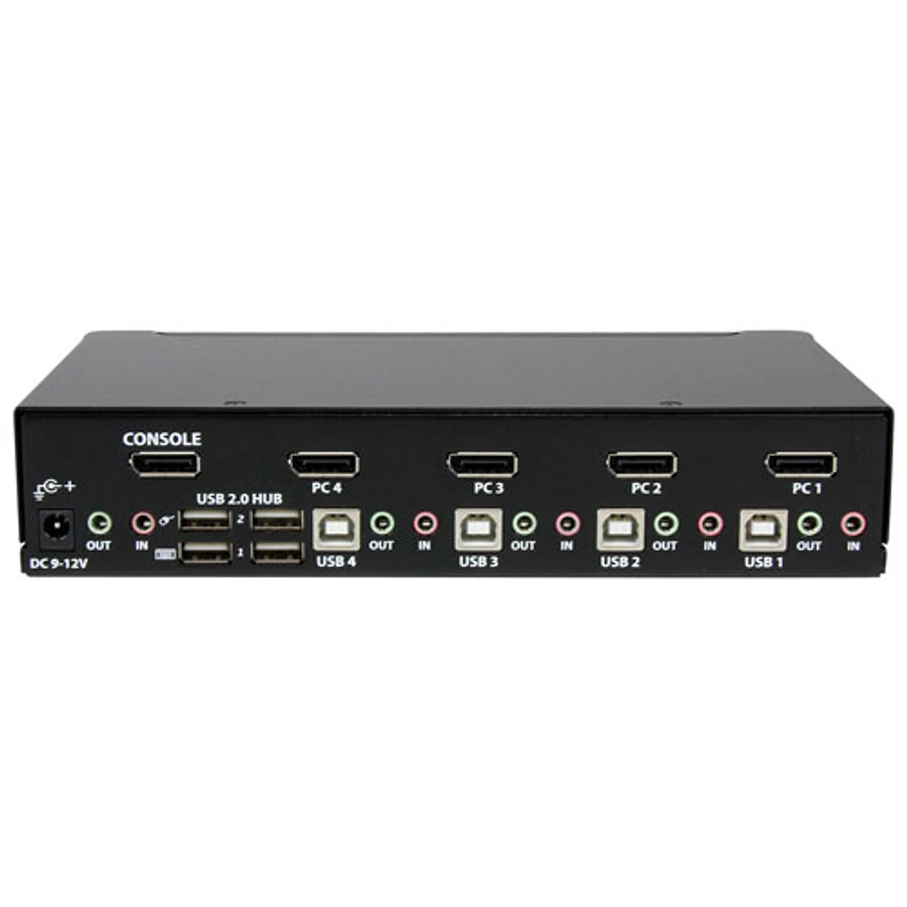 Startech 4-Port USB DisplayPort KVM Switch (SV431DPUA)