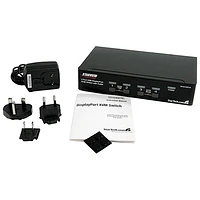 Commutateur KVM à 4 ports DisplayPort USB de StarTech (SV431DPUA)
