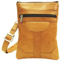 Pochette en cuir Dorothy d'Ashlin - Brun