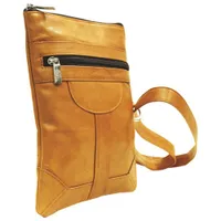 Pochette en cuir Dorothy d'Ashlin - Brun