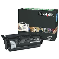 Cartouche de poudre d'encre noire T650H11A de Lexmark (T650H11A)