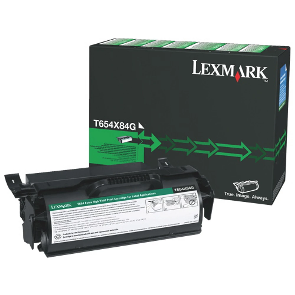 Lexmark Extra High Yield Black Toner (T654X84G)