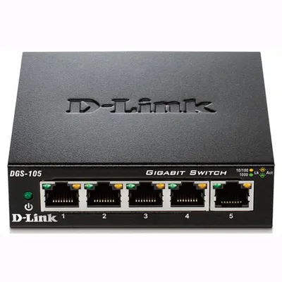 D-Link 5-Port Metal Gigabit Switch (DGS-105)
