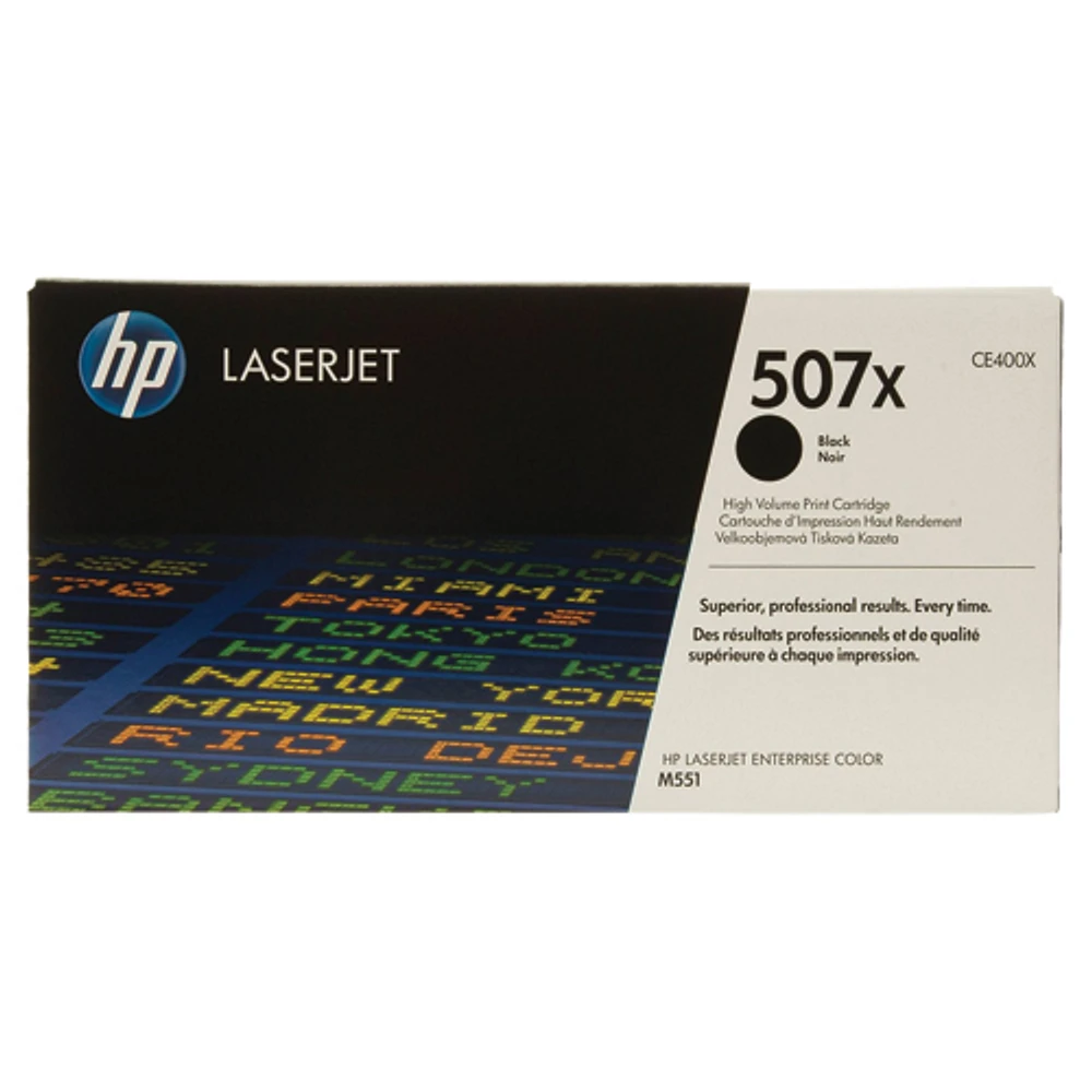 HP LaserJet 507X Black Toner (CE400X)