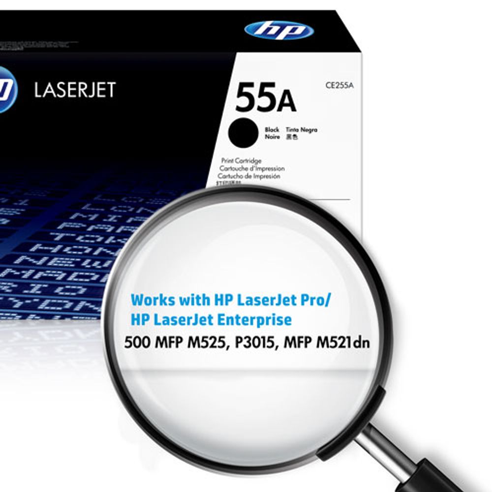 HP LaserJet 55A Black Toner (CE255A)