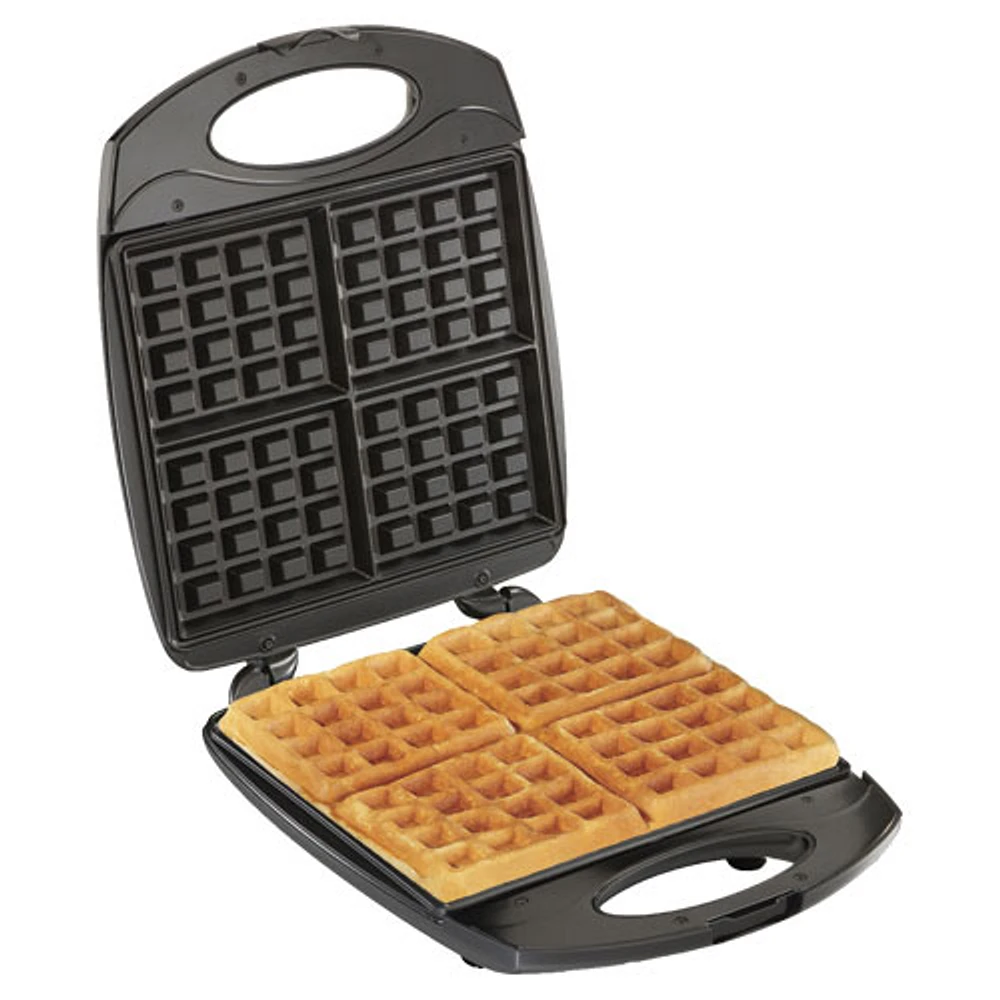 Hamilton Beach Belgian-Style Waffle Maker (26020C) - Black/ Stainless Steel