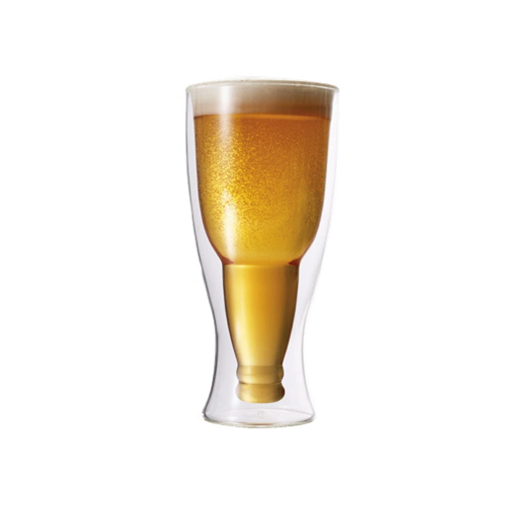 Verre à bière Pilsner de 390 ml de Brilliant - Ensemble de 2