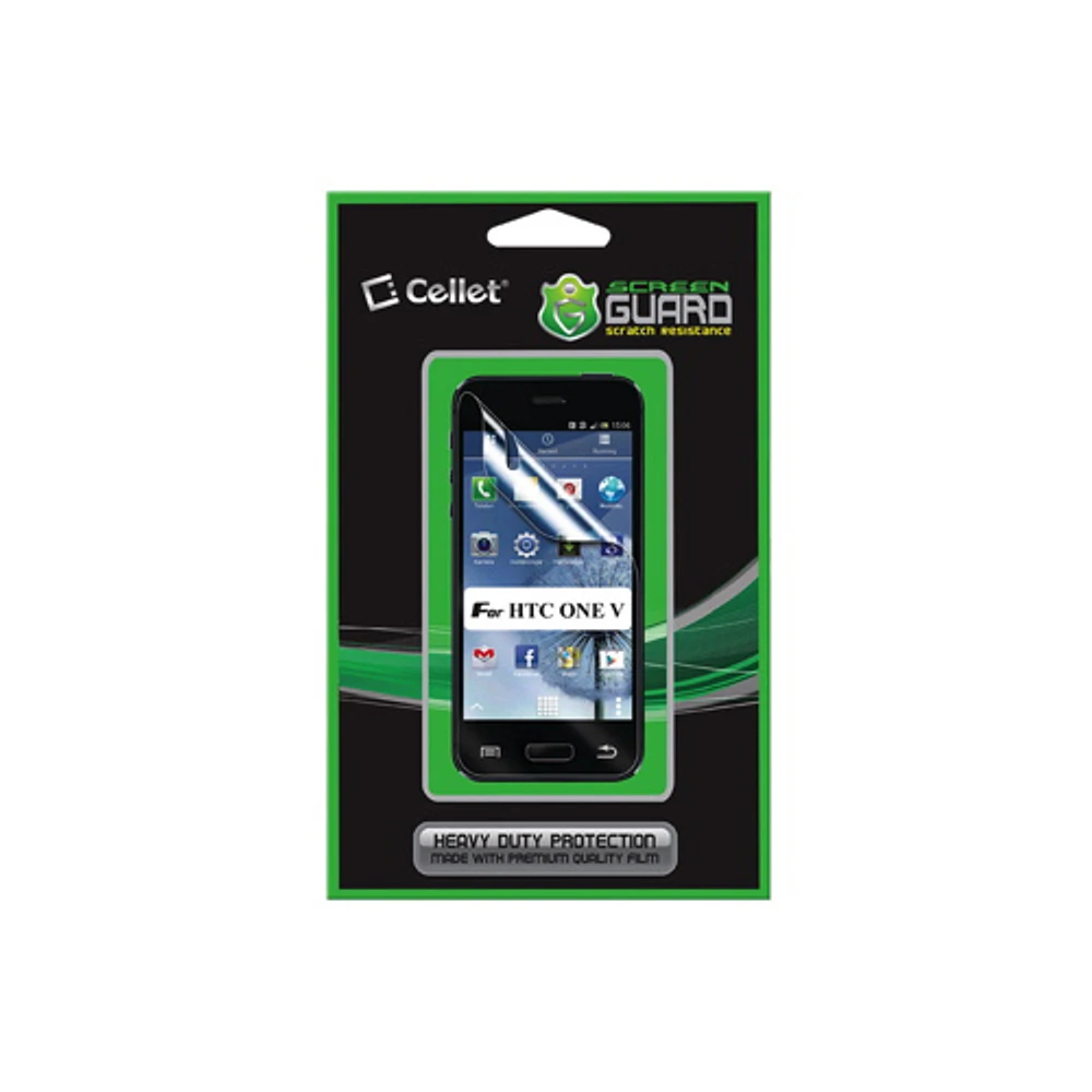 Cellet Screen Guard HTC One V Screen Protector (F63142)