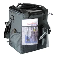 Koolatron 12V Electric Cooler Bag, 13L Soft Bag Cooler - Gray/Black