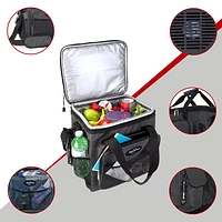 Koolatron 12V Electric Cooler Bag 13L (14 Qt) Collapsible - Grey/Black