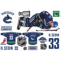 Vancouver Canucks Henrik Sedin Wall Graphics (TDHURMWGVCHS)