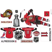 Ottawa Senators Daniel Alfredsson Wall Graphics (TDHURMWGOSDA)