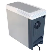 Glacière/Réchaud électrique mince 12 V 17 L (18 pte) de Koolatron - Gris