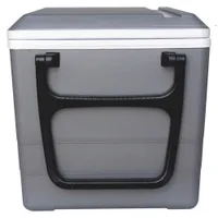 Glacière/Réchaud électrique à roulettes 12 V 34 L (36 pte) de Koolatron - Gris