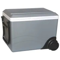 Koolatron 12V Wheeled Electric Cooler/Warmer 34L (36 Qt) - Grey