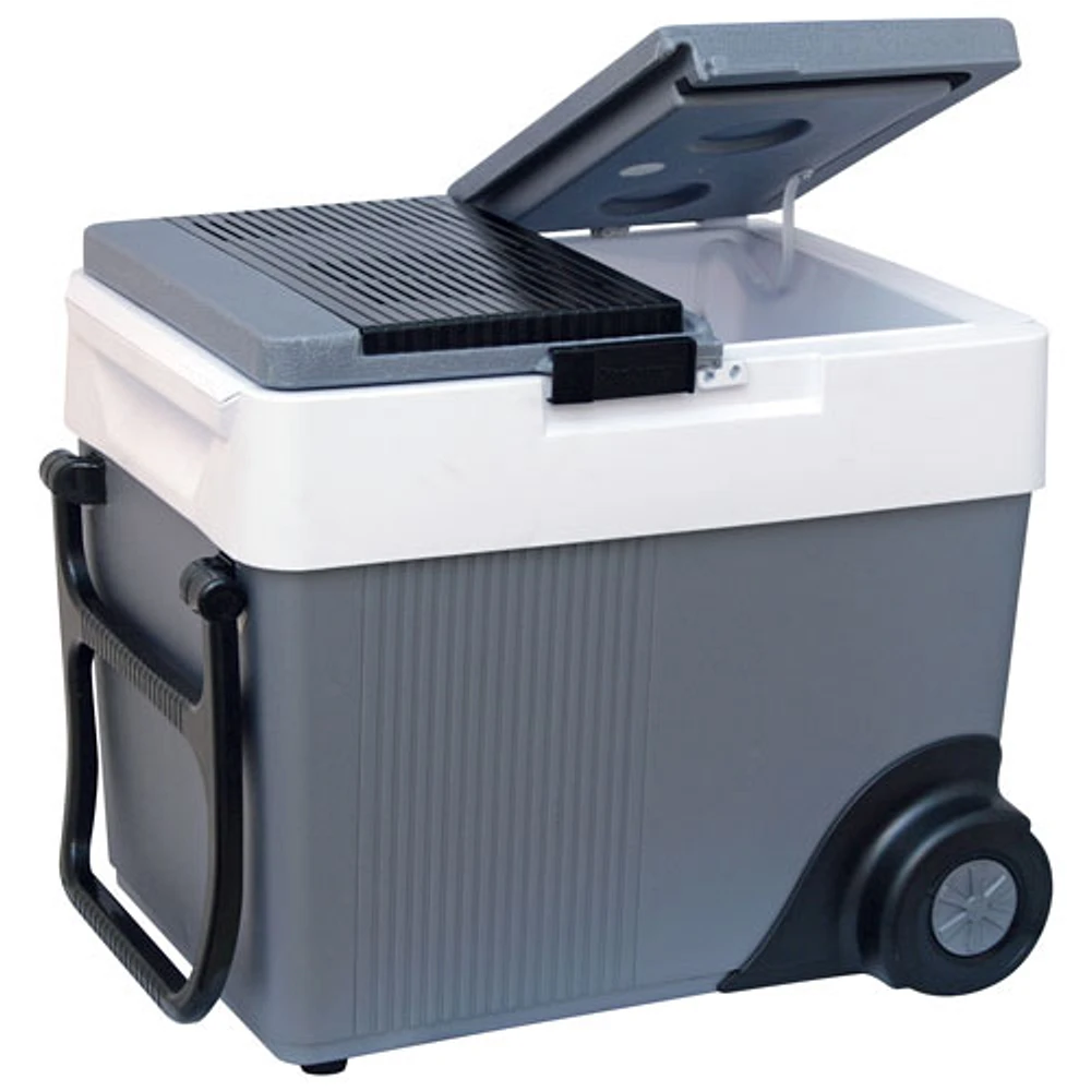 Koolatron 12V Wheeled Electric Cooler/Warmer 31L (33 Qt) - Grey