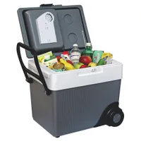 Koolatron 12V Wheeled Electric Cooler/Warmer 31L (33 Qt) - Grey