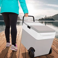 Koolatron 12V Wheeled Electric Cooler/Warmer 31L (33 Qt) - Grey