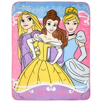 Disney Princess Micro Raschel Blanket - Single/Twin - Multi-colour