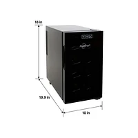 Koolatron 8-Bottle Thermoelectric Freestanding Wine Cooler / Wine Fridge