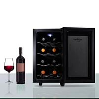 Koolatron 8-Bottle Thermoelectric Freestanding Wine Cooler / Wine Fridge