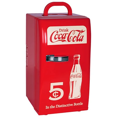 Réfrigérateur de bar compact rétro Coca-Cola de Koolatron (CCR12)