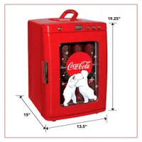 Réfrigérateur de comptoir 28 canettes de Koolatron (KWC25) - Coca-Cola