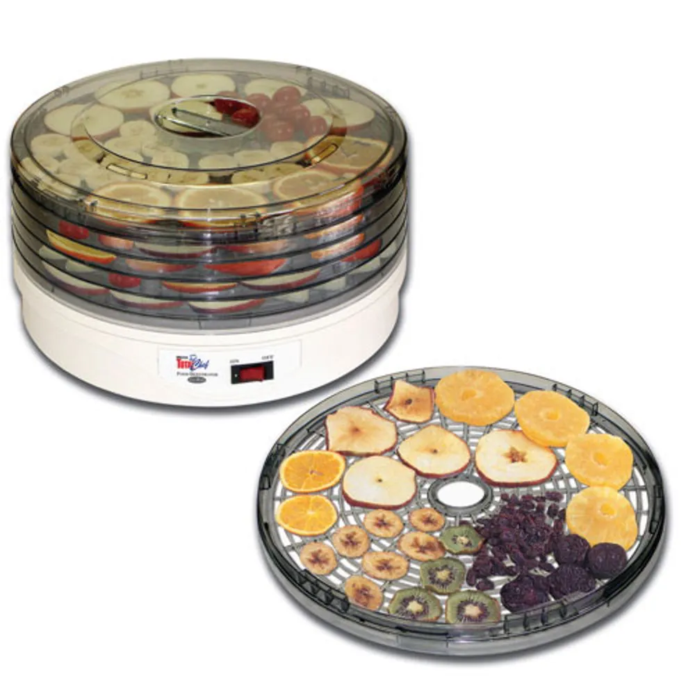 Total Chef Deluxe 5-Tray Food Dehydrator (TCFD-05) - White