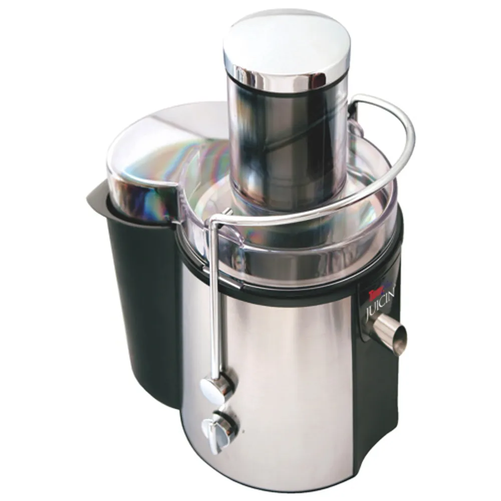 Total Chef Juicin' Wide Mouth Centrifugal Juicer - Black/Silver