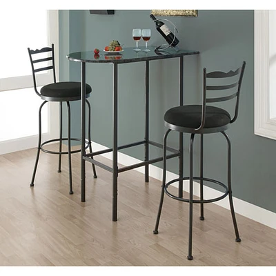 Table de bar de style contemporain - Gris