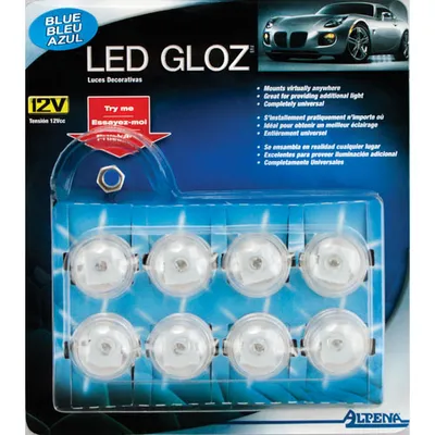 Lumières à DEL LED Gloz d'Alpena (360426B) - Bleu