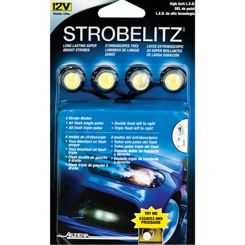 Alpena Strobe Litz LED Light (78310W) - White