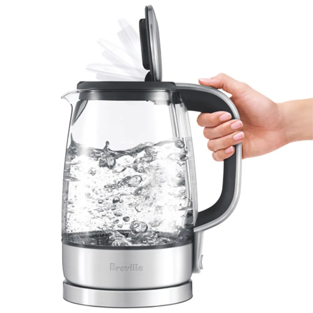 Bouilloire électrique Crystal Clear de Breville - 1,7 l - Verre