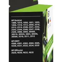HP 61 Black/Tri-Colour Ink (CR259FC) - 2 Pack