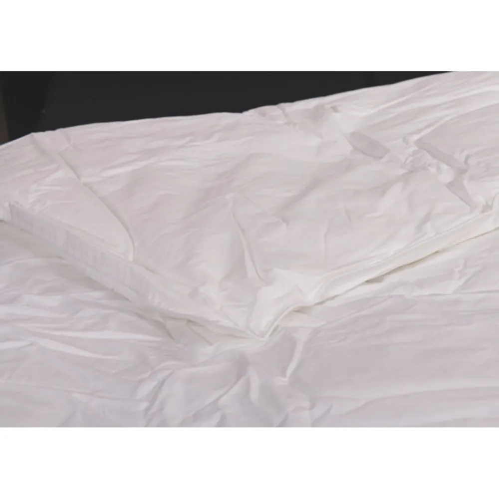 Maholi Ambassador Collection 233 Thread Count Microfibre Gel Duvet - Double/Full - White (OMD-001D)