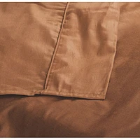 Maholi Maxwell Collection 230 Thread Count Egyptian Cotton Sheet Set - Double/Full - Chocolate