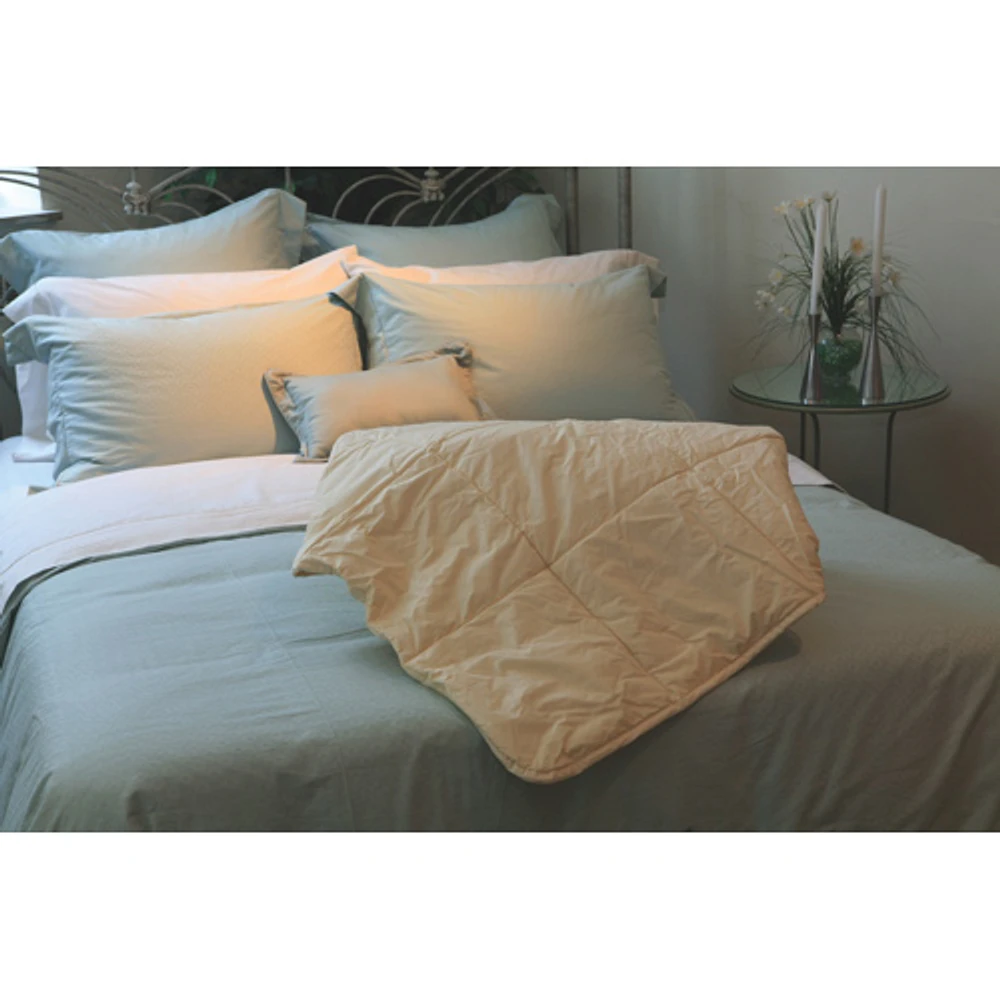 Maholi Royal Elite Collection 233 Thread Count Wool Duvet - Twin - White