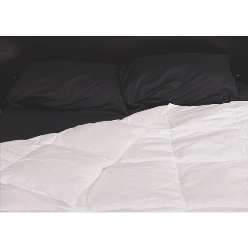 Couette en plumes d'oie contexture 233 collection Royal Elite de Maholi - Lit simple - Blanc