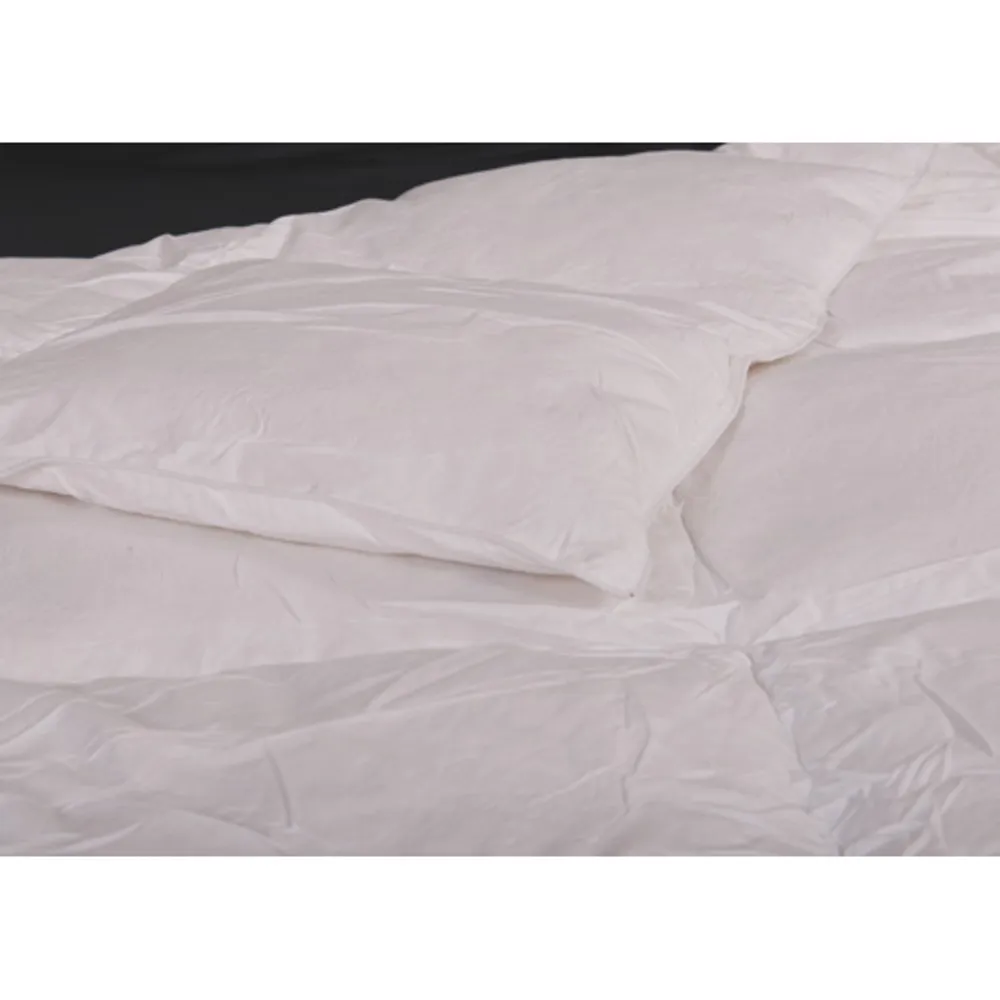 Maholi Royal Elite Collection 233 Thread Count Goose Feather Duvet - Queen - White