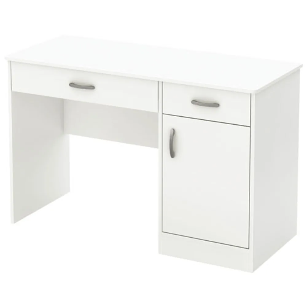 Axess Contemporary Desk - White