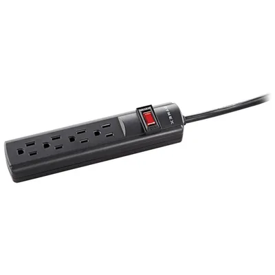 Dynex 0.9m (3 ft.) 4-Outlet Power Strip - Only at Best Buy