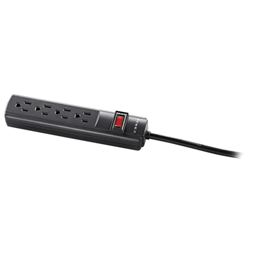 Dynex 0.9m (3 ft.) 4-Outlet Power Strip - Only at Best Buy